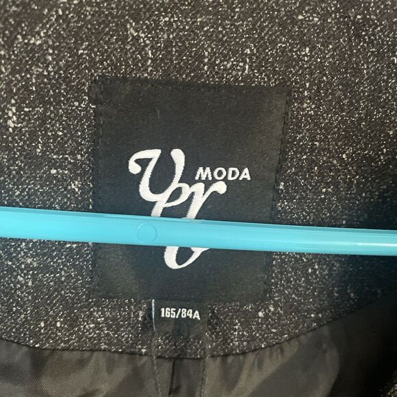 Vero Moda Cloak Vest in Dark Grey Cropped Attached Vest NWT 165 / 84a Small - Picture 4 of 7